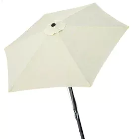 Parasol Aktive 300 x 248,5 x 300 cm Aço Alumínio Creme Ø 300 cm de Aktive, Sombrinhas - Ref: S8901198, Preço: 45,25 €, Descon...