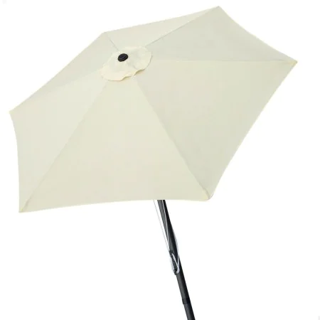 Parasol Aktive 300 x 248,5 x 300 cm Aço Alumínio Creme Ø 300 cm de Aktive, Sombrinhas - Ref: S8901198, Preço: 48,87 €, Descon...