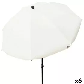 Parasol Aktive Bege 240 x 230 x 240 cm (6 Unidades) de Aktive, Sombrinhas - Ref: S8901203, Preço: 110,90 €, Desconto: %