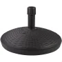 Base for beach umbrella Aktive 58 x 35 x 58 cm Anthracite Plastic by Aktive, Parasol Stands & Bases - Ref: S8901220, Price: 3...