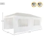 Cenador Aktive 300 x 260 x 600 cm Metal Poliéster Blanco de Aktive, Cenadores - Ref: S8901235, Precio: 99,56 €, Descuento: %