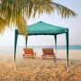 Gazebo Aktive 300 x 250 x 300 cm Cloth Steel Green by Aktive, Gazebos - Ref: S8901240, Price: 88,67 €, Discount: %