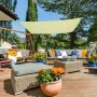 Shade Sails Aktive Triangular Cream 300 x 0,5 x 400 cm (4 Units) by Aktive, Shade Sails - Ref: S8901252, Price: 102,08 €, Dis...