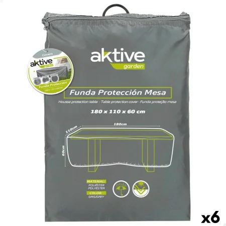 Schutzhülle Aktive Tische Grau 180 x 60 x 110 cm (6 Stück) von Aktive, Tische - Ref: S8901268, Preis: 90,77 €, Rabatt: %