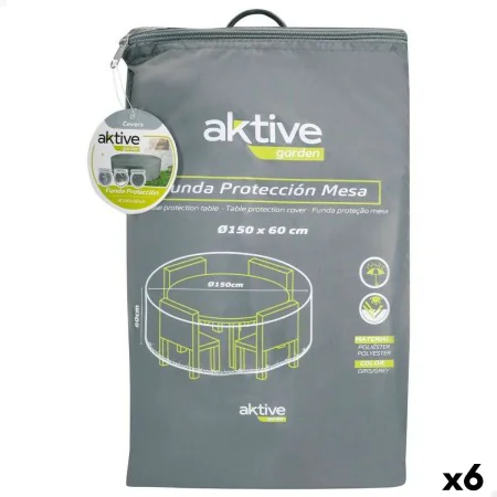 Funda Protectora Aktive Ø 150 cm Mesas 150 x 60 x 150 cm (6 Unidades) de Aktive, Mesas - Ref: S8901281, Precio: 80,57 €, Desc...