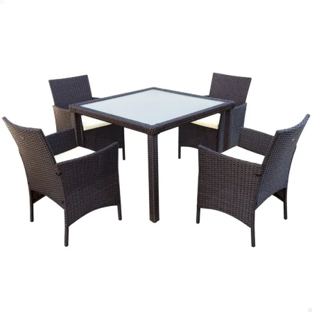 Conjunto de Mesa con 4 Sillas Aktive de Aktive, Conjuntos de muebles de jardín - Ref: S8901301, Precio: 481,80 €, Descuento: %