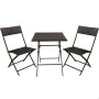 Conjunto de mesa com 2 cadeiras Aktive de Aktive, Conjuntos de mobiliário de jardim - Ref: S8901302, Preço: 145,42 €, Descont...