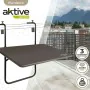 Table Piable Aktive A accrocher sur le balcon Acier 60 x 66,5 x 40 cm (4 Unités) de Aktive, Tables de service - Réf : S890130...