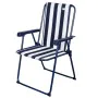 Chaise Pliante Aktive A rayures Blanc Blue marine 43 x 85 x 47 cm (4 Unités) de Aktive, Chaises pliantes - Réf : S8901314, Pr...