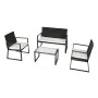 Meubles de jardin Aktive Noir de Aktive, Salons de jardin - Réf : S8901318, Prix : 148,18 €, Remise : %