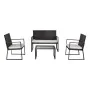 Muebles de Jardín Aktive Negro de Aktive, Conjuntos de muebles de jardín - Ref: S8901318, Precio: 148,18 €, Descuento: %