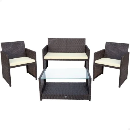 Móveis de jardim Aktive Preto de Aktive, Conjuntos de mobiliário de jardim - Ref: S8901320, Preço: 290,74 €, Desconto: %