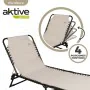 Chaise longue Aktive Crème 190 x 32 x 58 cm de Aktive, Bains de soleil - Réf : S8901334, Prix : 41,14 €, Remise : %