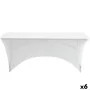 Tapete de jogos Aktive Mesa Branco Acessórios Veículos Estrada 183 x 76 x 76 cm (6 Unidades) de Aktive, Mesas auxiliares - Re...