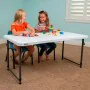 Table Piable Lifetime Blanc 122 x 91,5 x 61 cm Acier HDPE de Lifetime, Tables de pique-nique - Réf : S8901354, Prix : 44,55 €...