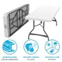 Folding Table Lifetime White Steel Plastic 182 x 73,5 x 76 cm by Lifetime, Side Tables - Ref: S8901365, Price: 65,19 €, Disco...