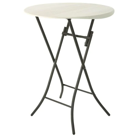 Table d'appoint Lifetime Crème 84 x 110 x 84 cm Acier Plastique de Lifetime, Tables de service - Réf : S8901367, Prix : 49,25...