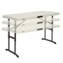 Folding Table Lifetime Cream 122 x 86 x 61 cm Steel Plastic by Lifetime, Picnic Tables - Ref: S8901368, Price: 55,66 €, Disco...