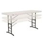 Mesa Dobrável Lifetime Branco Aço Plástico 183 x 91 x 76 cm de Lifetime, Mesas auxiliares - Ref: S8901370, Preço: 85,84 €, De...