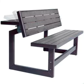 Banc avec Dossier Lifetime Table Gris Convertible de Lifetime, Bancs - Réf : S8901381, Prix : 184,86 €, Remise : %