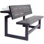 Bench with backrest Lifetime Table Grey Convertible by Lifetime, Benches - Ref: S8901381, Price: 184,86 €, Discount: %