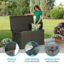 Outdoor Chest Lifetime 440 L Brown 127 x 67 x 64 cm Plastic by Lifetime, Patio chests - Ref: S8901384, Price: 142,76 €, Disco...