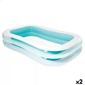 Aufblasbarer Pool Intex Weiß/Grün 770 L 262 x 56 x 175 cm (2 Stück) von Intex, Aufblasbare Pools - Ref: S8901541, Preis: 63,5...