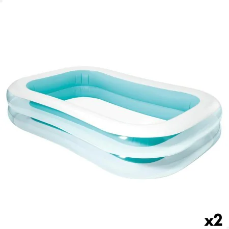 Piscine gonflable Intex Blanc/Vert 770 L 262 x 56 x 175 cm (2 Unités) de Intex, Piscines gonflables - Réf : S8901541, Prix : ...