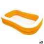 Inflatable pool Intex Mandarin Orange 600 L 229 x 48 x 152 cm (3 Units) by Intex, Inflatable Pools - Ref: S8901546, Price: 83...