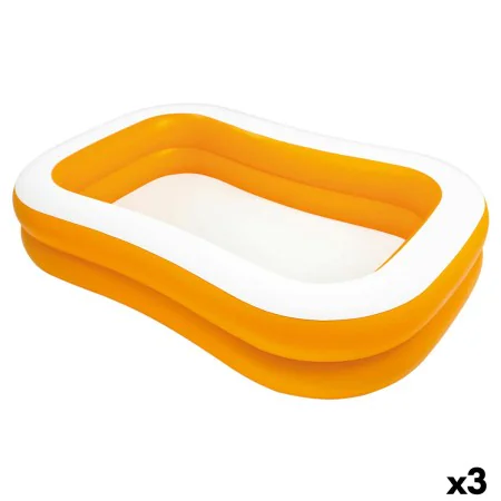 Inflatable pool Intex Mandarin Orange 600 L 229 x 48 x 152 cm (3 Units) by Intex, Inflatable Pools - Ref: S8901546, Price: 83...