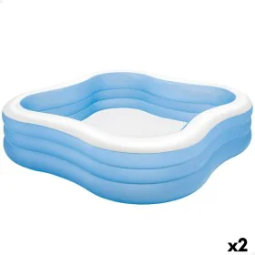 Piscina Insuflável Intex Azul 1250 L 229 x 56 x 229 cm (2 Unidades) de Intex, Piscinas insufláveis - Ref: S8901549, Preço: 76...