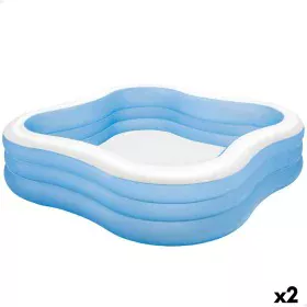 Piscina Hinchable Intex Azul 1250 L 229 x 56 x 229 cm (2 Unidades) de Intex, Piscinas hinchables - Ref: S8901549, Precio: 76,...