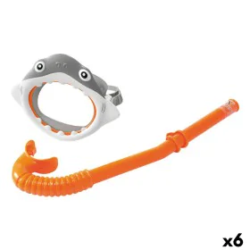 Óculos de Mergulho com Tubo Infantis Intex Tubarão (6 Unidades) de Intex, Packs de snorkel - Ref: S8901571, Preço: 42,02 €, D...