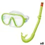 Óculos de Mergulho com Tubo Intex Adventurer Verde de Intex, Snorkels - Ref: S8901574, Preço: 52,78 €, Desconto: %