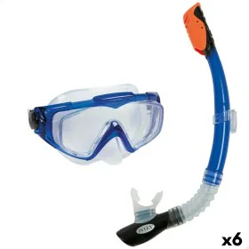 Occhialini da Snorkeling e Boccaglio Intex Aqua Pro Azzurro di Intex, Tubi - Rif: S8901580, Prezzo: 87,71 €, Sconto: %