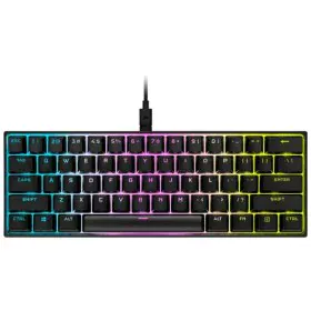 Teclado Corsair K65 RGB MINI 60% Mechanical Gaming Qwerty Español Negro de Corsair, Teclados - Ref: M0316780, Precio: 156,77 ...