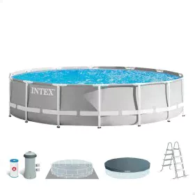 Piscina Desmontável Intex 457 x 107 x 457 cm de Intex, Piscinas desmontáveis - Ref: S8901638, Preço: 365,41 €, Desconto: %