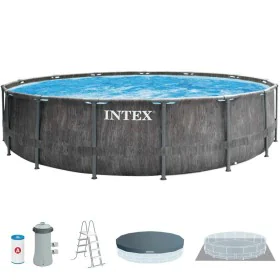 Schwimmbad Abnehmbar Intex Baltik 457 x 122 x 457 cm von Intex, Stahlrahmenbecken - Ref: S8901647, Preis: 409,32 €, Rabatt: %