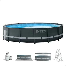 Piscina Desmontável Intex 488 x 122 x 488 cm de Intex, Piscinas desmontáveis - Ref: S8901651, Preço: 595,38 €, Desconto: %