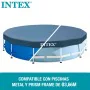 Swimming Pool Cover Intex 28031 METAL FRAME 366 x 25 x 366 cm by Intex, Covers - Ref: S8901722, Price: 77,33 €, Discount: %