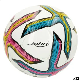 Pallone da Calcio John Sports Classic 5 Ø 22 cm Pelle Sintetica (12 Unità) di John Sports, Palloni da allenamento - Rif: S890...