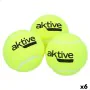 Balles de Tennis Aktive Pro 3 Pièces Jaune 6 Unités de Aktive, Balles - Réf : S8902277, Prix : 31,61 €, Remise : %