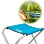 Banco Dobrável Aktive Azul Camping 30 x 37 x 40 cm (4 Unidades) de Aktive, Banquetas - Ref: S8902285, Preço: 22,98 €, Descont...