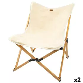 Camping Klappstuhl Aktive Erde 58 x 73 x 61 cm (2 Stück) von Aktive, Stühle - Ref: S8902297, Preis: 78,90 €, Rabatt: %