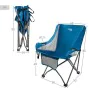 Silla de Camping Plegable Aktive Azul 48 x 86 x 50 cm (2 Unidades) de Aktive, Sillas - Ref: S8902301, Precio: 72,15 €, Descue...