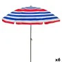 Parasol Aktive 220 x 207 x 220 cm (6 Unités) de Aktive, Parasols - Réf : S8902326, Prix : 76,61 €, Remise : %