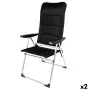 Chaise de Plage Aktive Deluxe Pliable Noir 49 x 123 x 67 cm (2 Unités) de Aktive, Chaises pliantes - Réf : S8902380, Prix : 1...