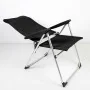 Chaise de Plage Aktive Deluxe Pliable Noir 49 x 123 x 67 cm (2 Unités) de Aktive, Chaises pliantes - Réf : S8902380, Prix : 1...