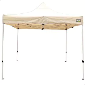 Gazebo Aktive Foldable Adjustable height Steel Polyester 420D Oxford Cream 300 x 320 x 300 cm by Aktive, Gazebos - Ref: S8902...