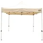 Gazebo Aktive Dobrável Altura ajustável Aço Poliéster 420D Oxford Creme 300 x 320 x 300 cm de Aktive, Sombras - Ref: S8902398...